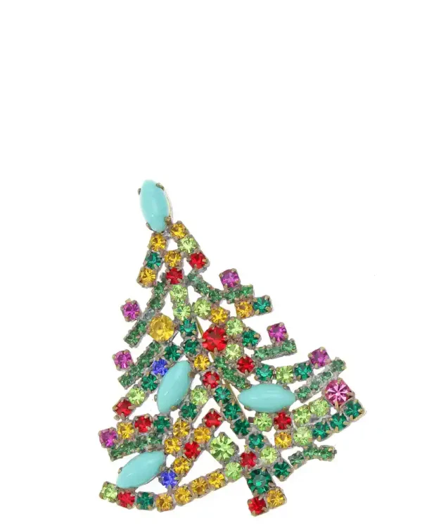 Brooch – Nice little Czech christmas tree