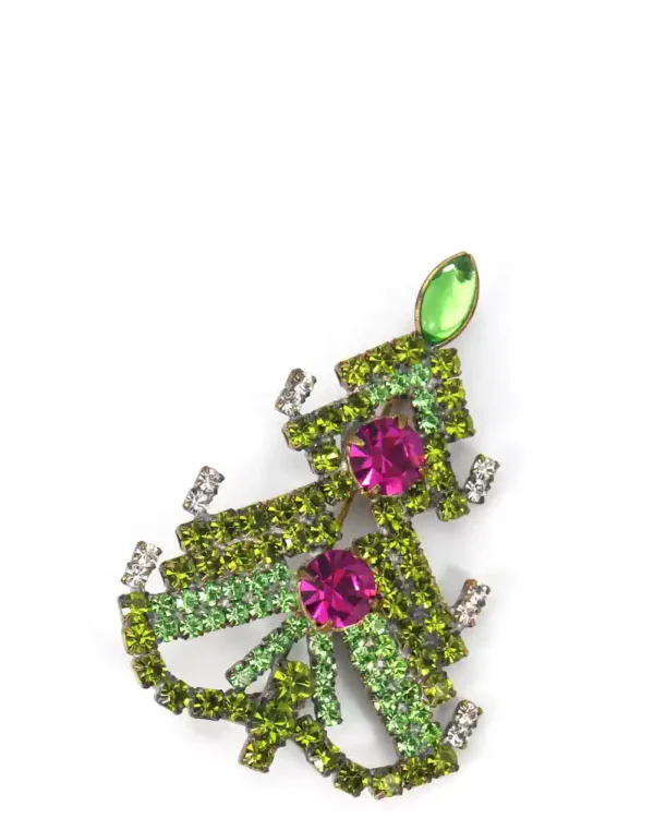 Brooch - Nice little Czech christmas tree