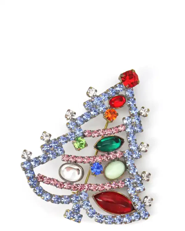 Brooch - Nice little Czech christmas tree
