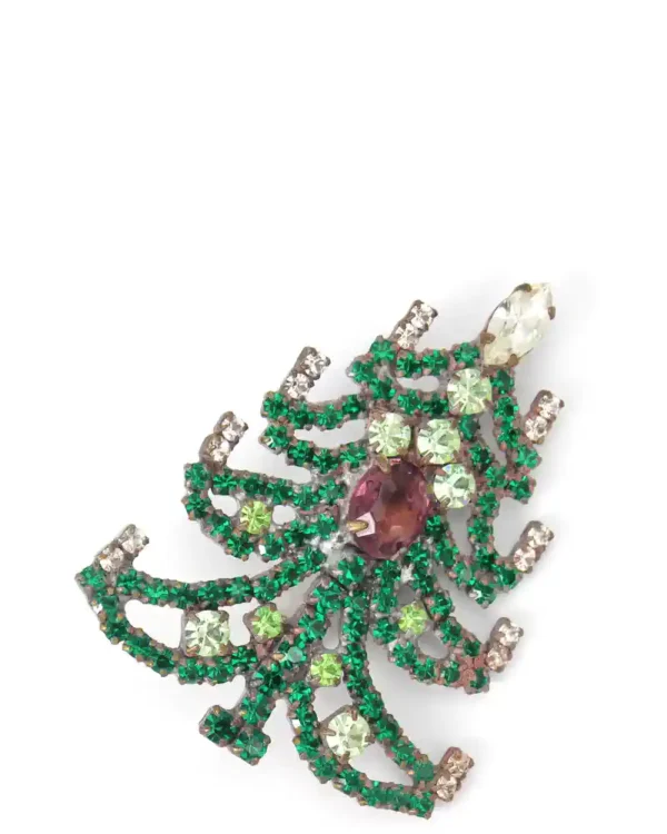 Brooch - Nice little Czech christmas tree