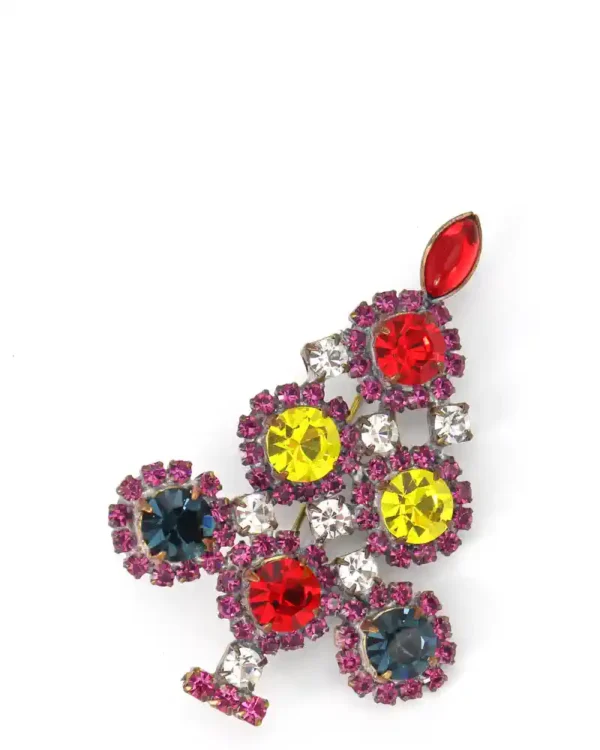 Brooch - Nice little Czech christmas tree