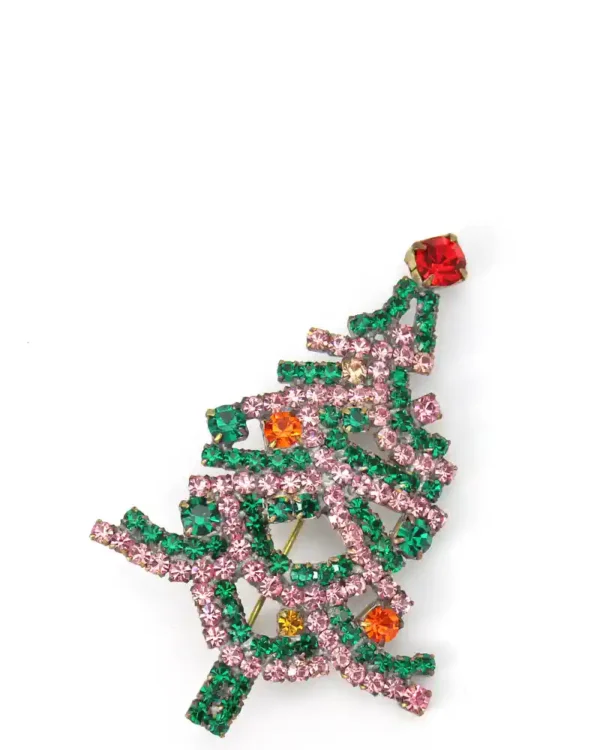 Brooch - Nice little Czech christmas tree