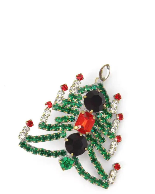 Brooch - Nice little Czech christmas tree