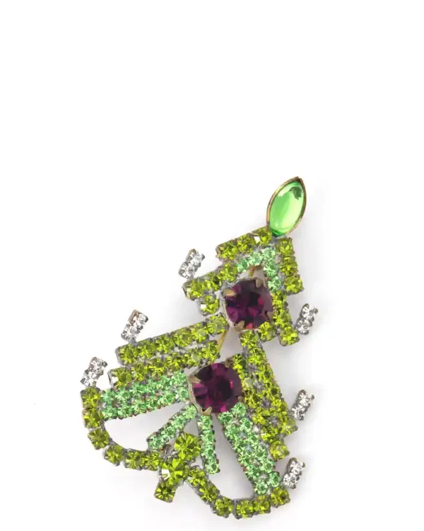 Brooch - Nice little Czech christmas tree