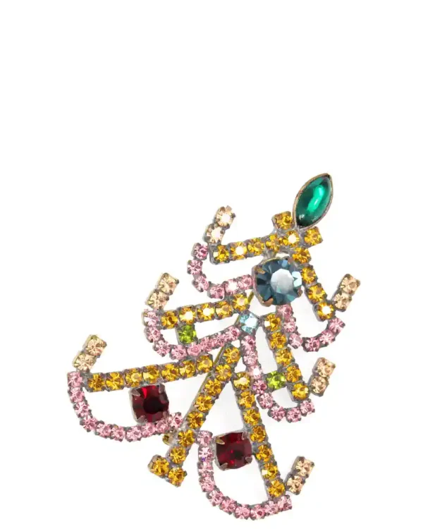 Brooch - Nice little Czech christmas tree