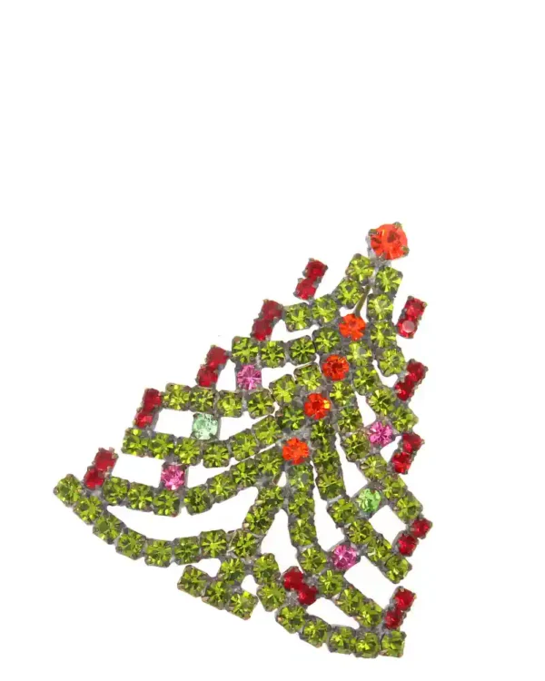 Brooch - Nice little Czech christmas tree