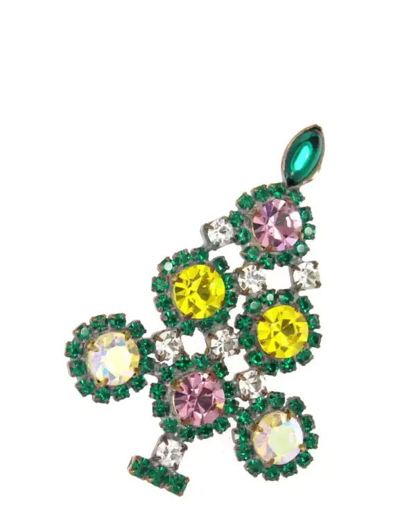 Brooch - Nice little Czech christmas tree