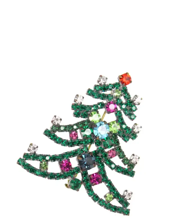 Brooch - Nice little Czech christmas tree
