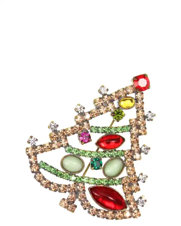 Brooch - Nice little Czech christmas tree