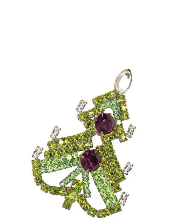 Brooch - Nice little Czech christmas tree