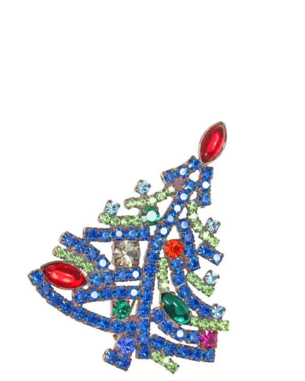 Brooch - Nice little Czech christmas tree