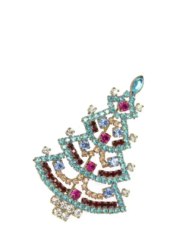 Brooch - Nice little Czech christmas tree