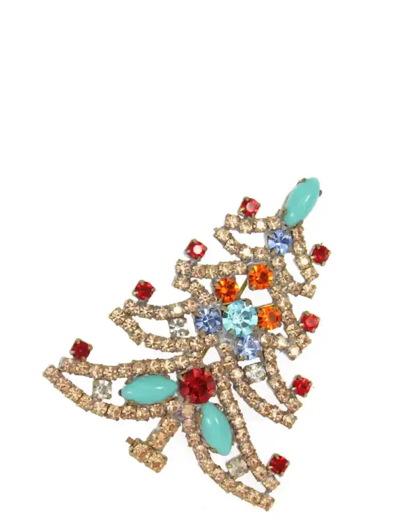 Brooch - Nice little Czech christmas tree