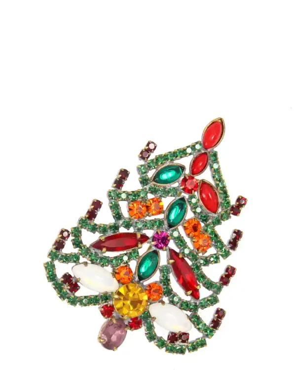 Brooch - Nice little Czech christmas tree
